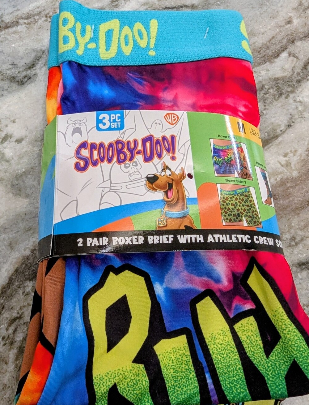 SCOOBY DOO Boxer Briefs Shorts Men's Medium (32-34) NEW